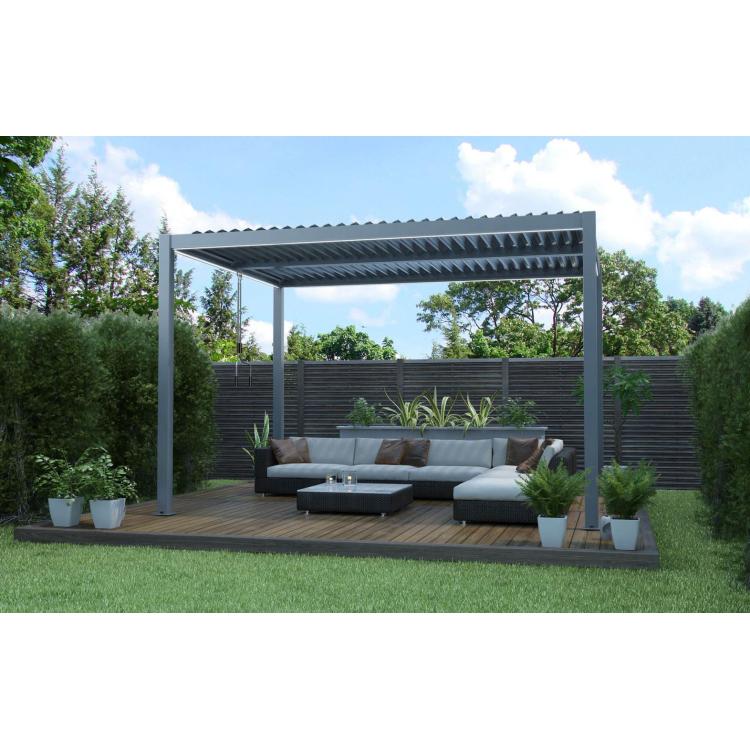 PERGOLA BIOCLIMATICA 3 X 4 - "GRIGIO SCURO"